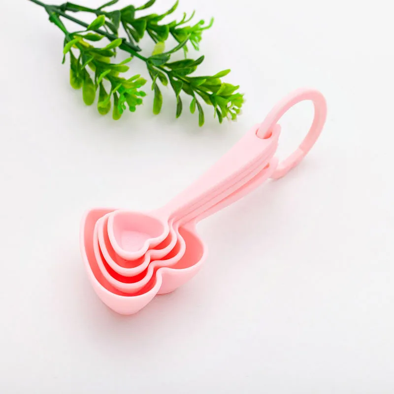 12 комплектов розовые сувениры напиток чай кофе мерная ложка любовь свадебный душ