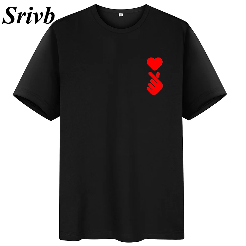 Женская футболка с короткими рукавами Srivb Love Than Heart летняя новая модная принтом в
