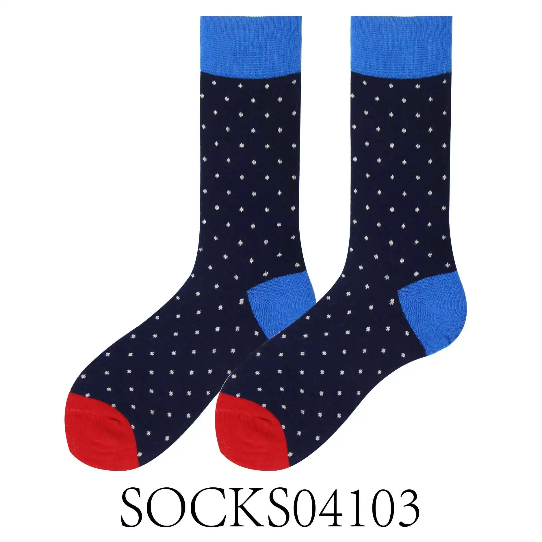 SOCKS04103 WH SOKKEN подарки для мужчин британский стиль мужские деловые хлопковые носки с костюмами для официальных мероприятий - Цвет: SOCKS04103