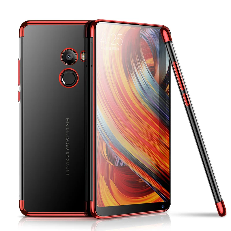 Phone Case For Xiaomi Mi A1 A2 7 6 6X 5X Mix 2 2S TPU Capa Redmi Note 5A Prime 4 4X Pro 5 Plus S2 4A Plating |