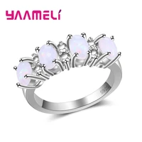 new latest romantic charm women rings pretty birthday gift 925 sterling silver accessories beautiful gift for girl