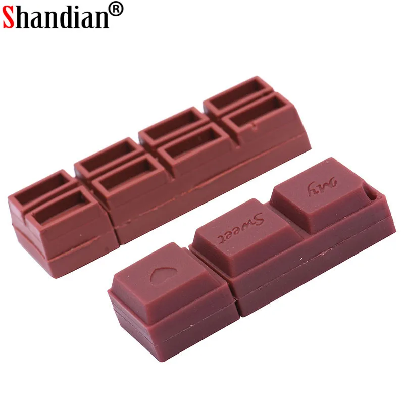 SHANDIAN 16G 4GB 8GB 32GB 64GB реальная емкость милый Картофель фри форма флеш-диск USB 2,0 Флешка Автомобильный ключ карта памяти