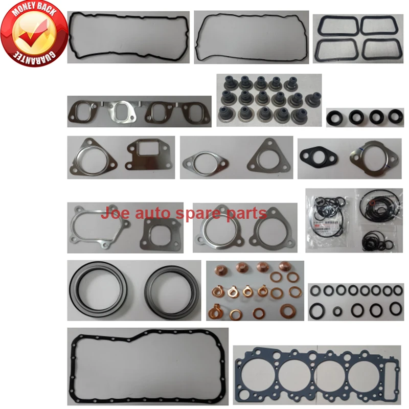 Полный комплект прокладок двигателя 4HL1 N TC TCS для ISUZU NPR NKR ELF 4.8L 4 777 cc 16v|Полный набор