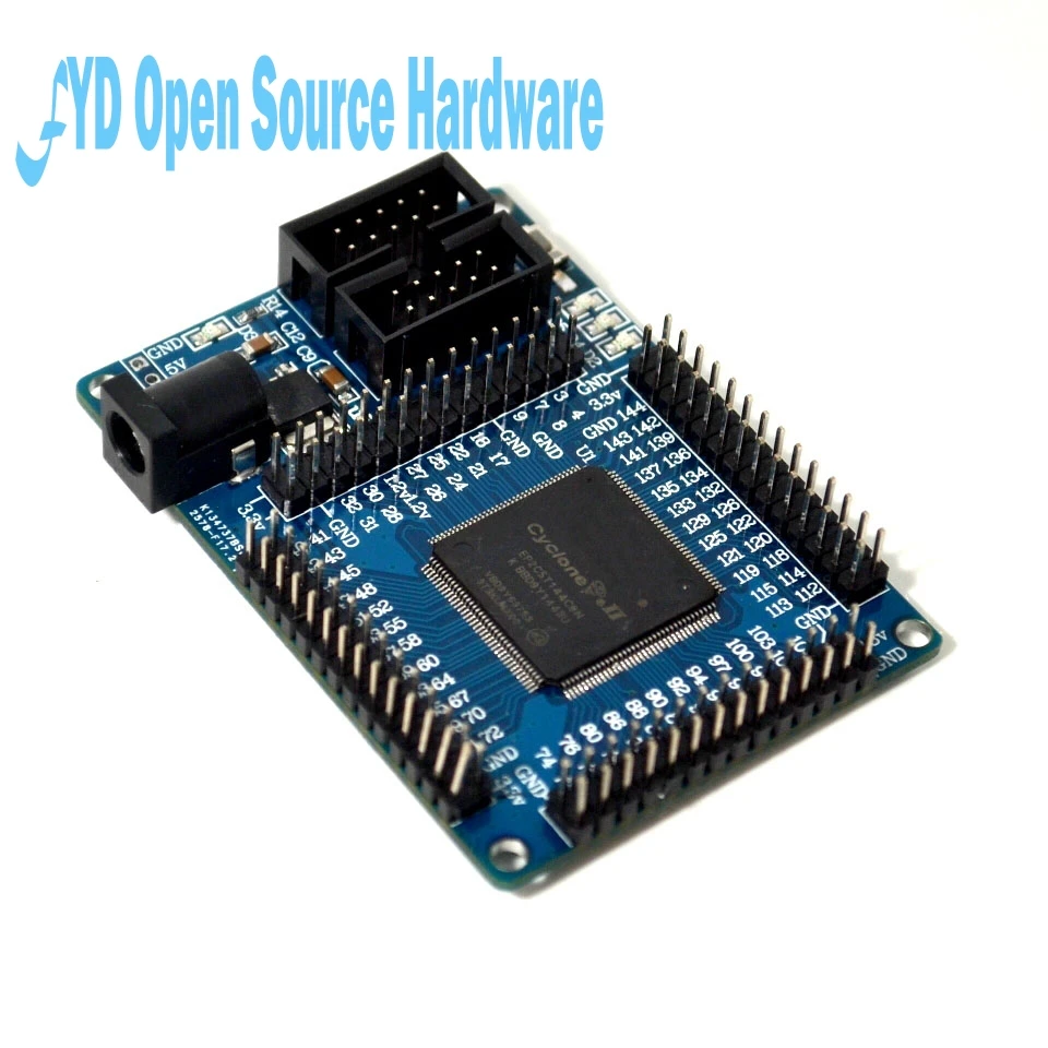 1 шт. ALTERA FPGA CycloneII EP2C5T144 минимальная системная макетная плата обучающая