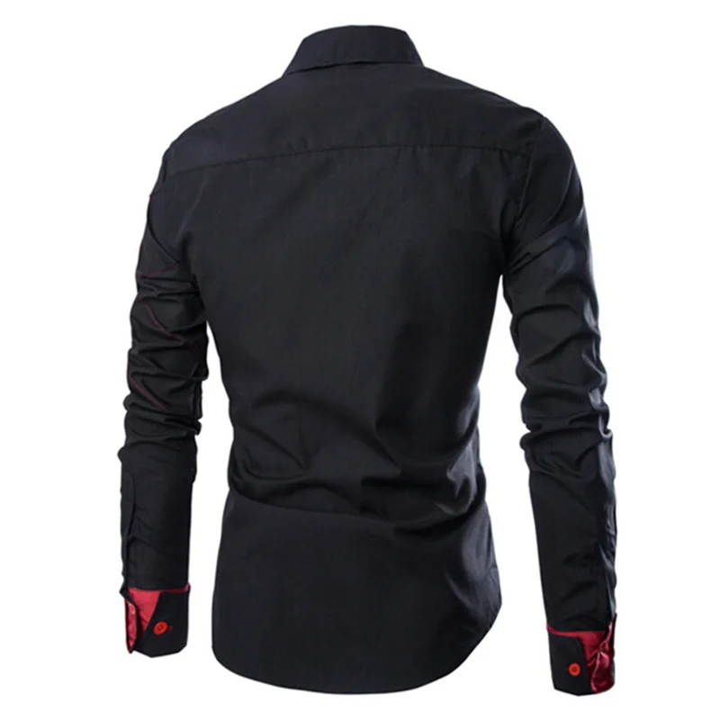 

Mens Shirts Fashion Plaid Shirt Slim Fit Male Social Shirts Long Sleeve Brand Clothing Chemise Homme ,ux32