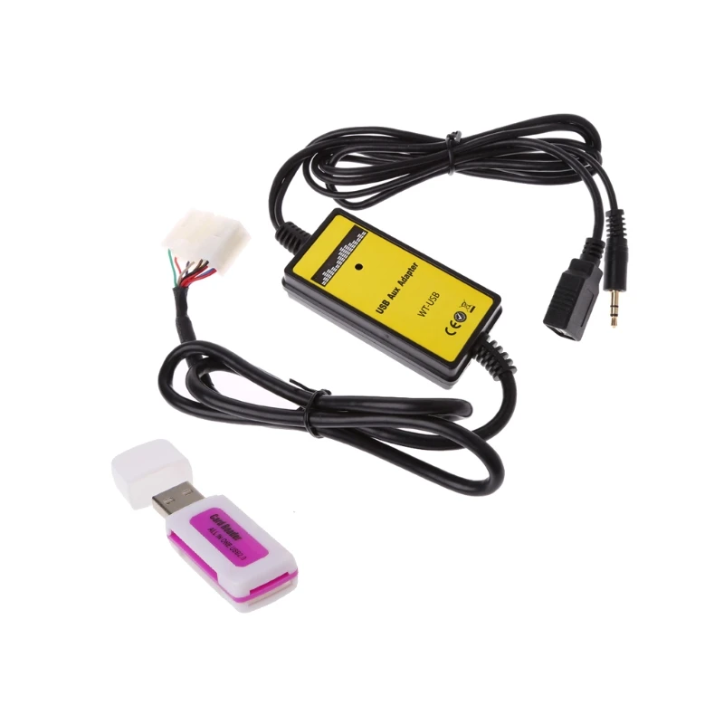 Автомобильный USB AUX MP3 адаптер музыкальный CD плеер автозапчасти для Toyota До 2003 Lexus 5 +