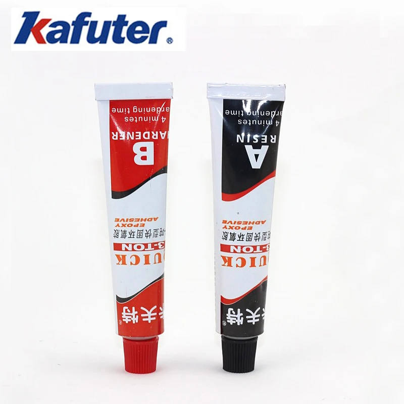 2 шт./лот Kafuter АВ Клей 3 тонный QUICK эпоксидный клей супер быстро Защита окружающей