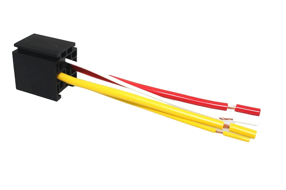 4 контактное автомобильное реле 12 В 40 А с Bosch Style S 5 шт. в упаковке|auto relay|relay harnessrelay 12v