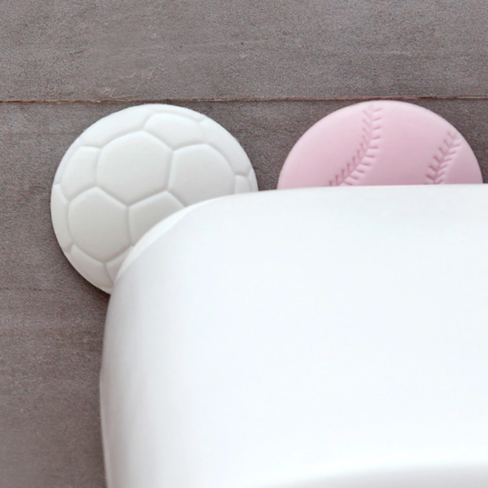 Новинка 1 шт. двери утолщение немой настенная панель Стикеры резиновый ШВАРТОВЫЙ