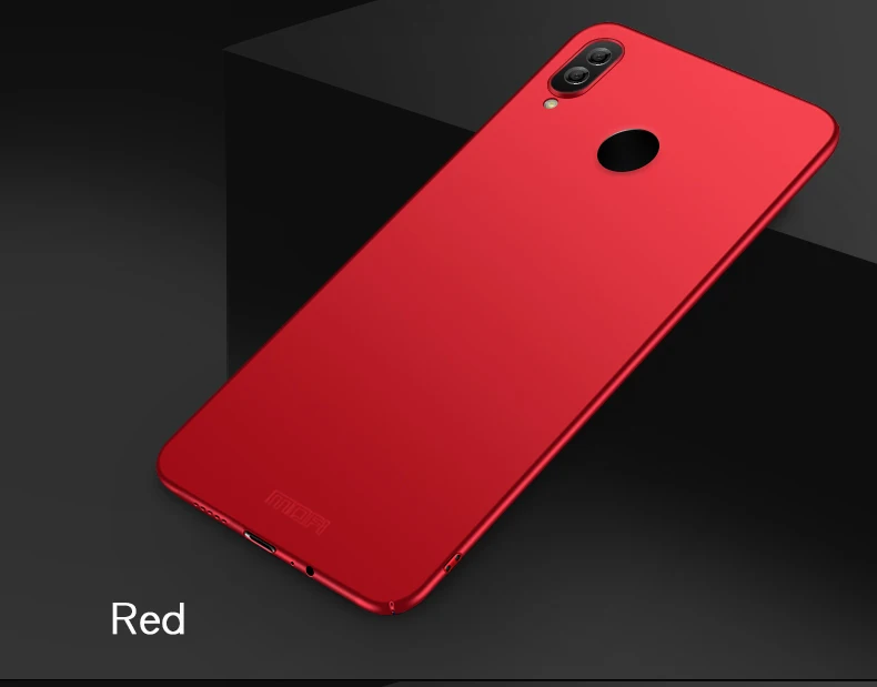Чехол для Huawei P Smart 2019 роскошный MOFi классический матовый ПК жесткий защитный чехол
