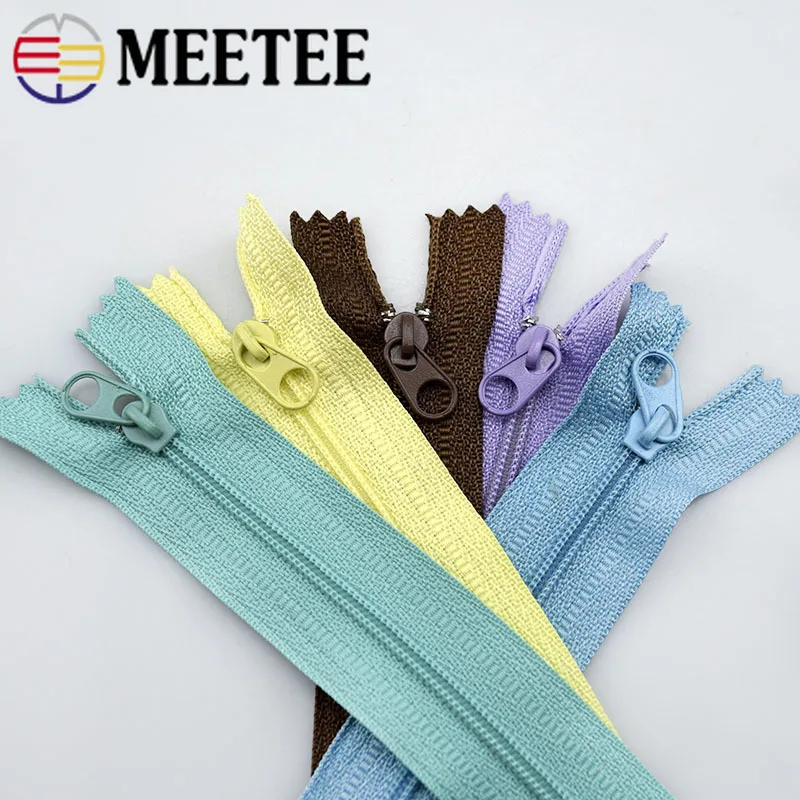20 шт. Meetee 3 # нейлоновые молнии см подъемная молния DIY аксессуары ручной работы