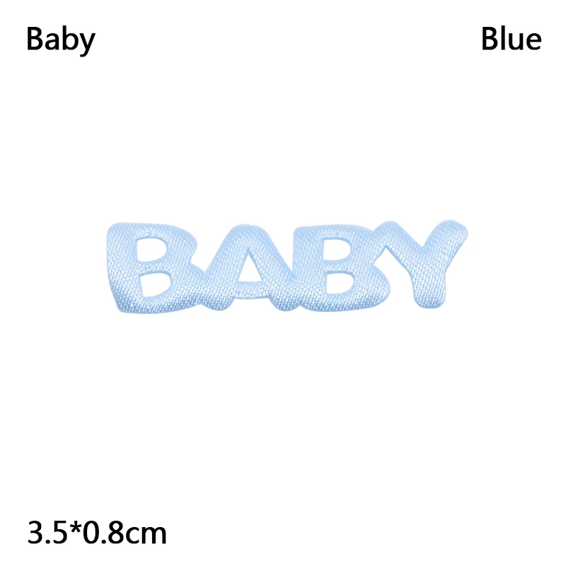 blue baby 100 шт розовый синий стол Конфетти Дети День рождения медведь следа соска разбрызгивает детский душ мальчик девочка украшение - Цвет: blue baby