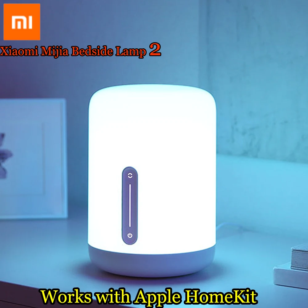 Прикроватная лампа Xiaomi Mijia светодиодный умный светильник с двумя лампами