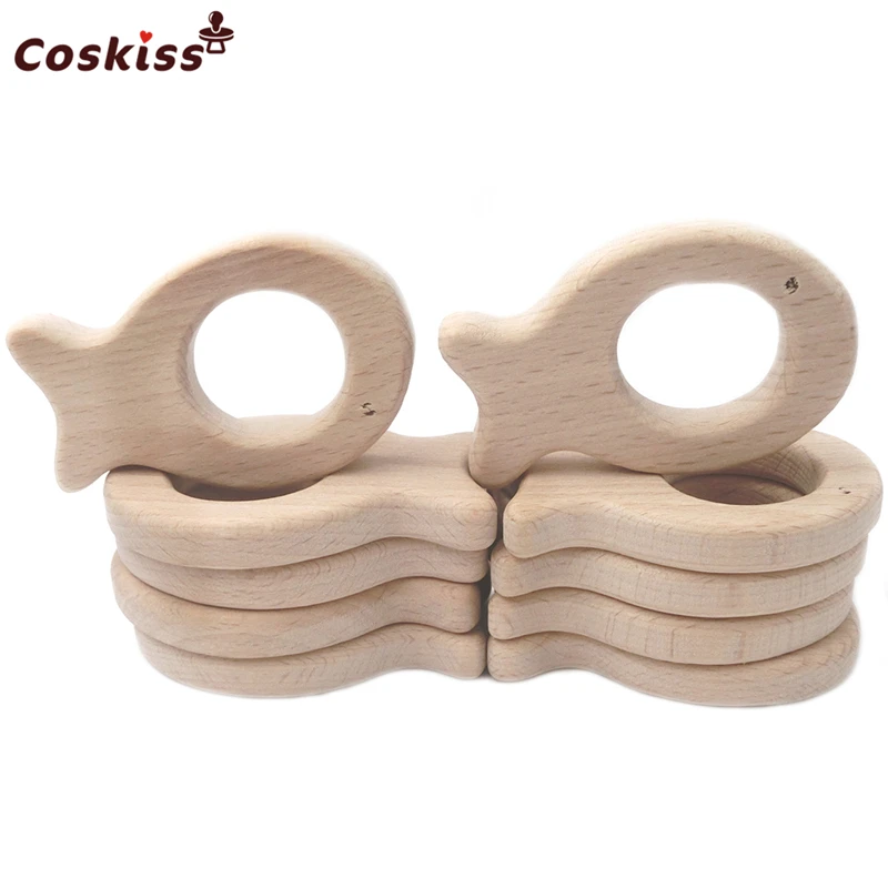 

Прорезыватель для зубов из бука, натуральные ручной работы деревянные, деревянный, безопасный Прорезыватель для малышей