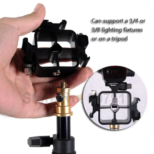 10 шт. адаптер для вспышки с тремя головками DSLR-камеры | Электроника