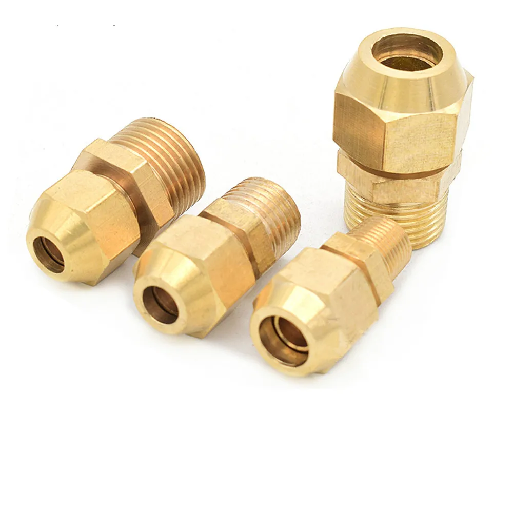 Медный сжигание непосредственно подключить 1/8 &quot1/4&quot 3/8 Мужской резьбовой