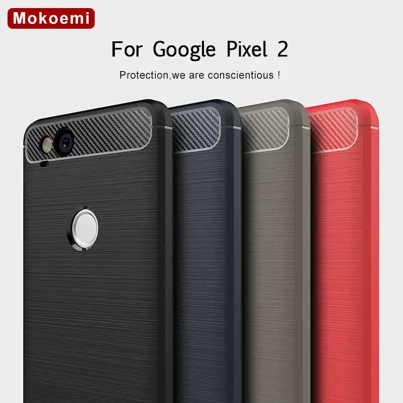 Модный противоударный мягкий силиконовый чехол Mokoemi 5," для Google Pixel 2, чехол для Google Pixel 2 XL, чехол для телефона