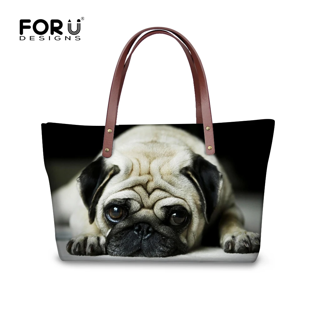 FORUDESIGNS/3D сумки с животными из зоопарка для женщин повседневные дорожные большие