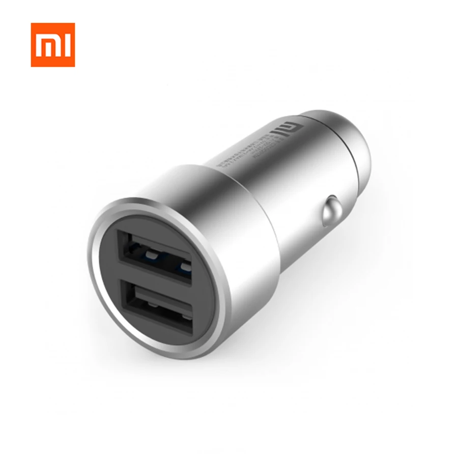 В наличии оригинальный Xiaomi Mi автомобильное зарядное устройство CZCDQ01ZM Dual USB 5 В/3.6A