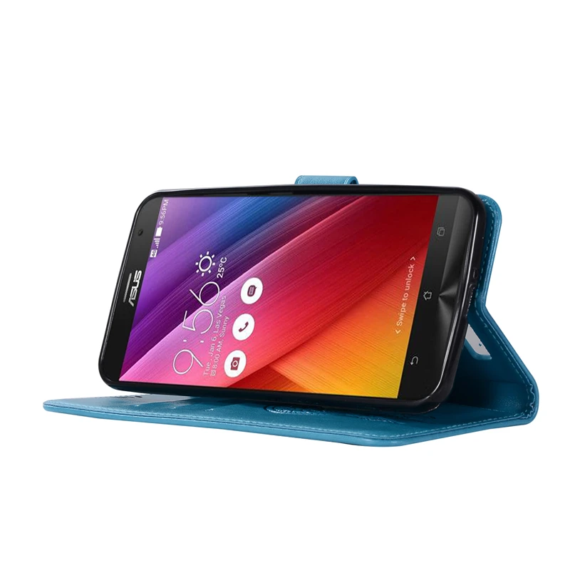 Coque Сова Бумажник чехол для Asus Zenfone Max ZC550KL Роскошные флип искусственная кожа + TPU