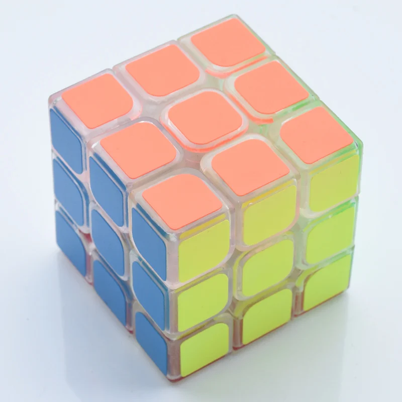 1x1x3 3x3x3 кристально прозрачный матовый Скраб головоломка Cubo Развивающие игрушки для детей gxwj
