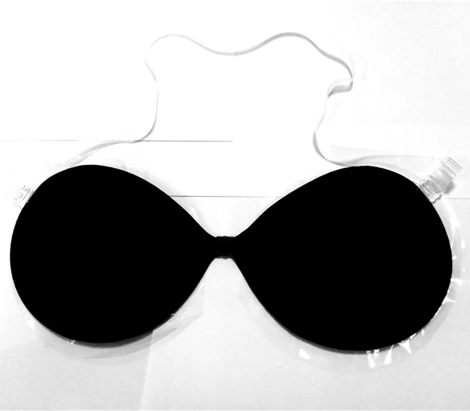 Adhesive backless sexy Bandage Strapless Sticky Silicone Push Up bras for women with 1 convertible strap | Женская одежда