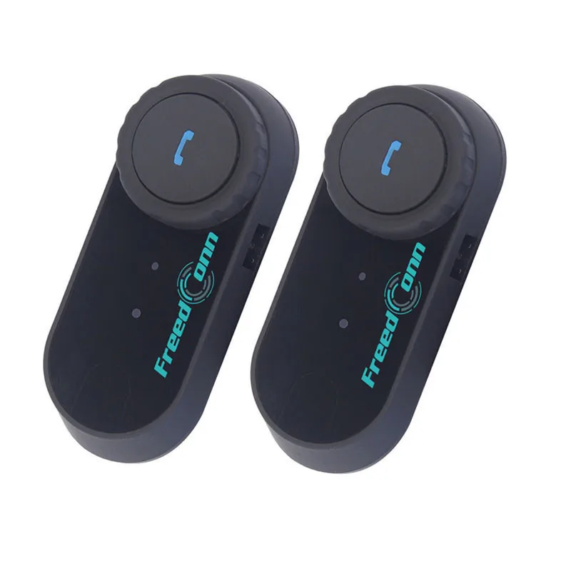 2 шт. FreedConn FM Интерком 100 м Bluetooth мотоциклетный шлем T-COM OS домофон гарнитура мягкий микрофон для 3 всадников