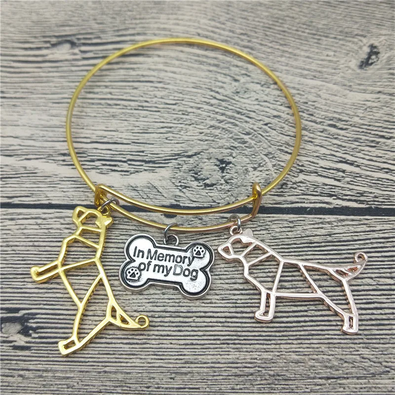 Trendy New Bull Terrier Bangles Cute Bracelets Fashion Animai Pet Jewellery |