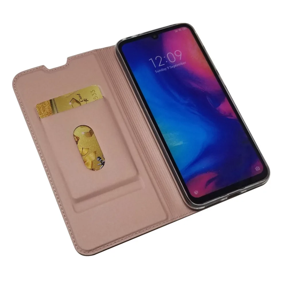Чехол для Redmi Note 7 роскошные кожаные чехлы Xiaomi 6 откидной телефона Pro чехол Etui |