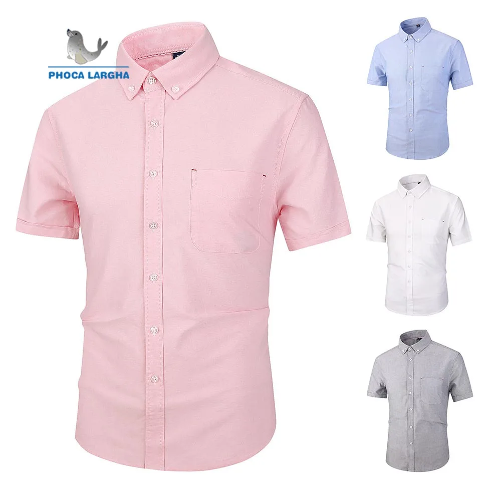 Мужская рубашка с длинным рукавом классическая черная из 2019 хлопка отложным