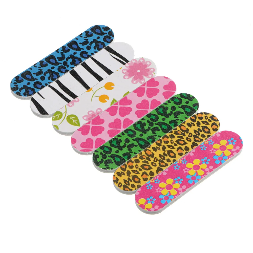 10 шт. Мини Профессиональные пилки для ногтей шлифовальный буфер тонкий