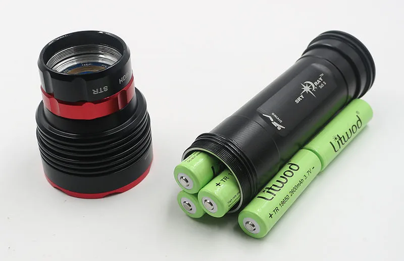 Z40DX5 CREE XHP70.2 светодиодный фонарик светильник водонепроницаемый 3 режима 18650 батарея Дайвинг лампа под водой PK XM-L2 U3 фонарик