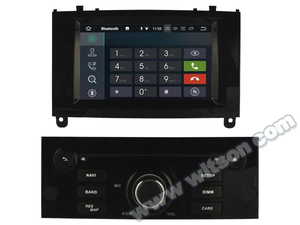 WITSON Android 10 0 IPS HD экран для PEUGEOT 407 автомобильный DVD Авто Стерео GPS 4 Гб RAM + 64 FLASH 8 Octa Core