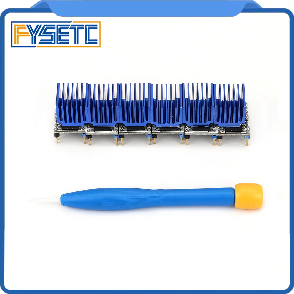 Драйвер шагового двигателя S6128 V1.1 6 шт. драйвер для 3D-принтера Stepstick THB6128 чип до 2 А