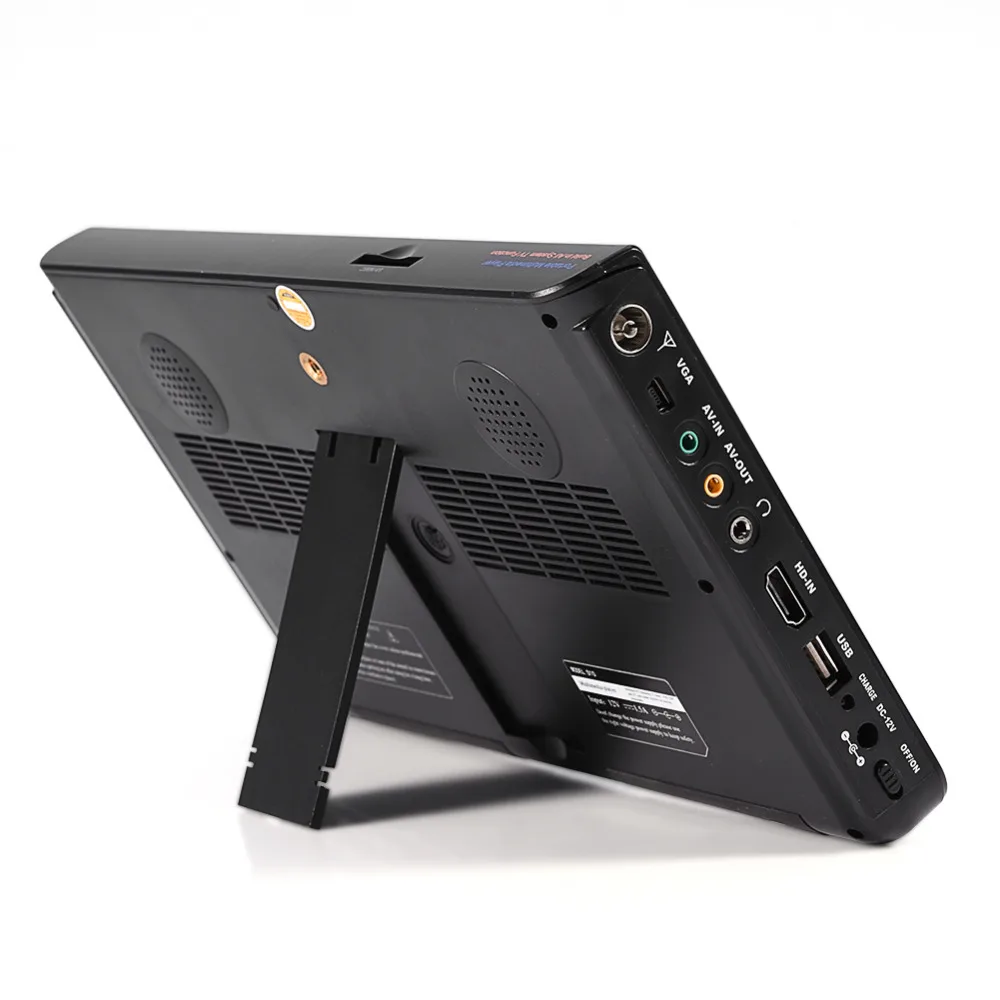 LEADSTAR 10 дюймов Портативный цифровой HD ТВ с аналоговый телевизионный ресивер антенна DVB-T2 ТВ Поддержка TF карты