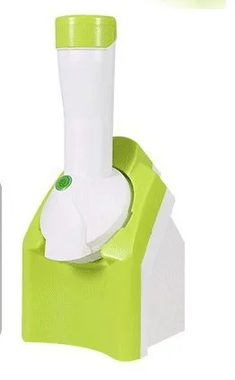 EDTID машина для мороженого для дома и фруктов diy Автоматическая Интеллектуальная Детская ледяная палочка йогурт и десерт чайник блендер замороженный 0.5л - Цвет: Зеленый