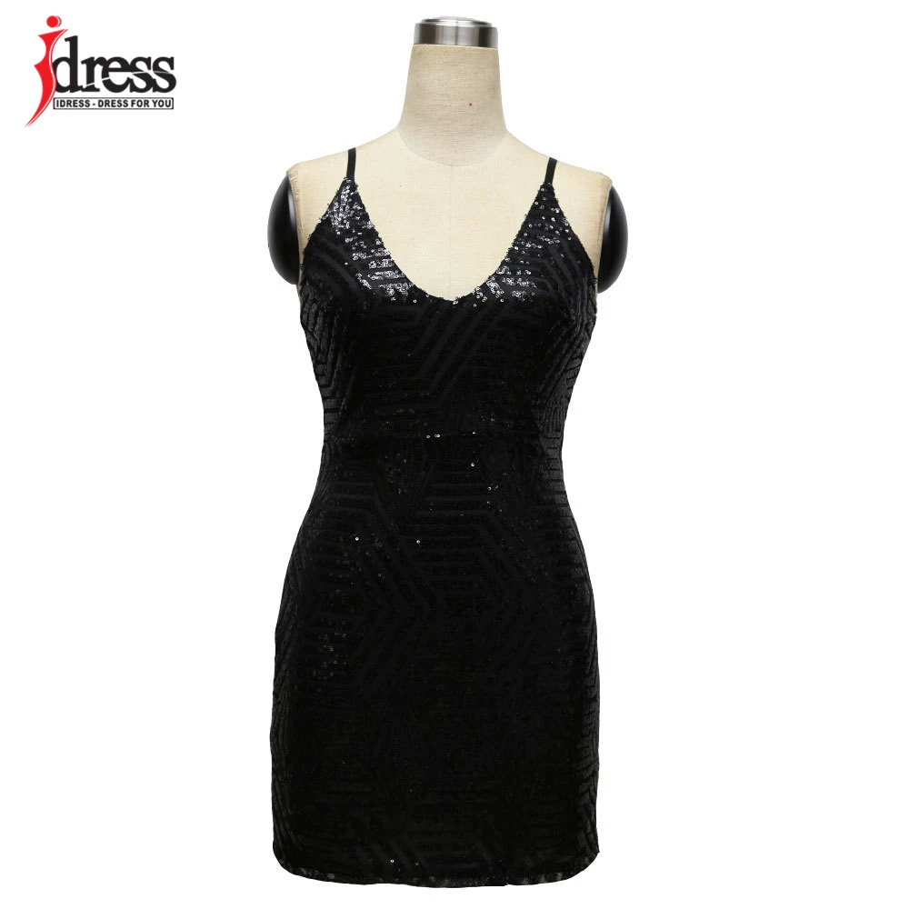 Новинка 2020 стильное летнее платье IDress женское сексуальное для ночного клуба
