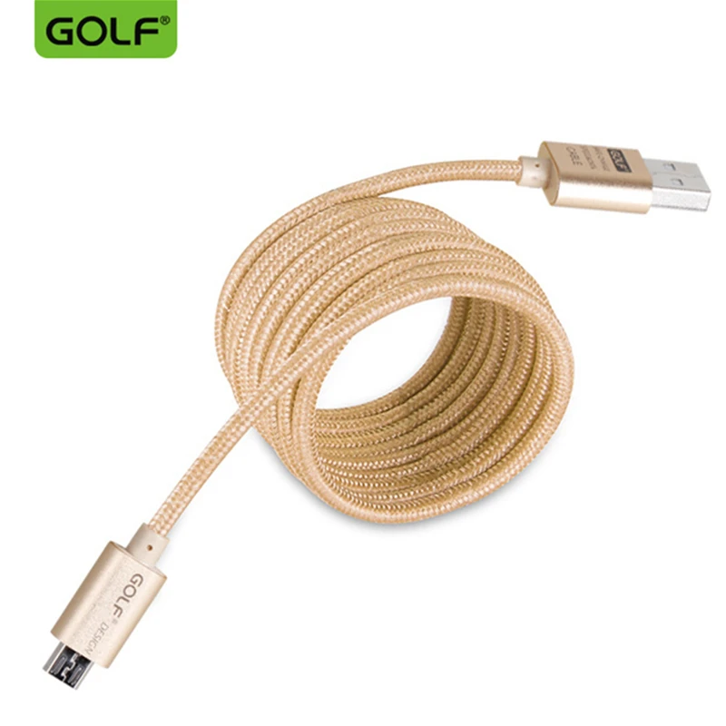 Micro USB зарядный кабель GOLF для Xiaomi 3 4 Note Redmi 5A LG G4 G3 Samsung S7 S6 Edge | Мобильные телефоны и