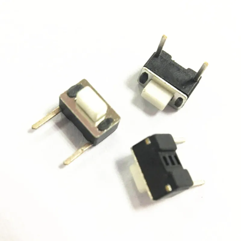 1000PCS 3x6x5mm Micro Switch DIP-2 2 pin Tactile side of pins Push button 3*6*5mm Height 5mm | Электроника