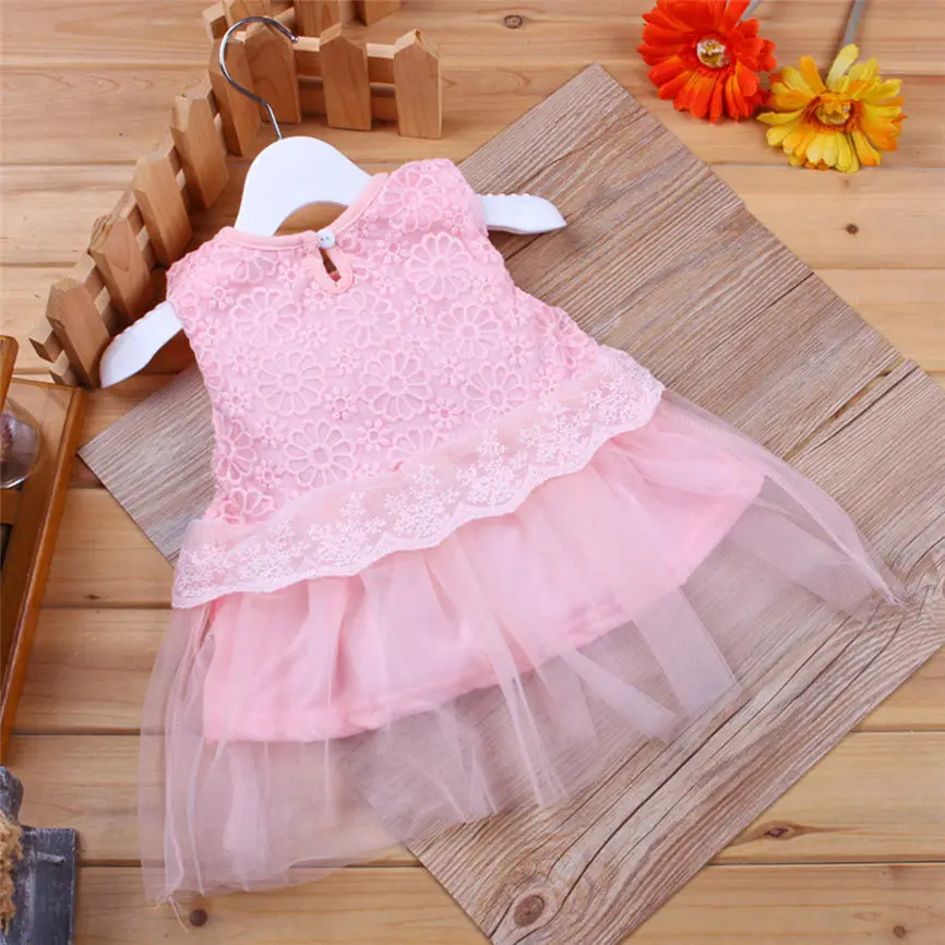 Мода 2018 летнее милое платье для маленьких девочек платье-пачка принцессы с