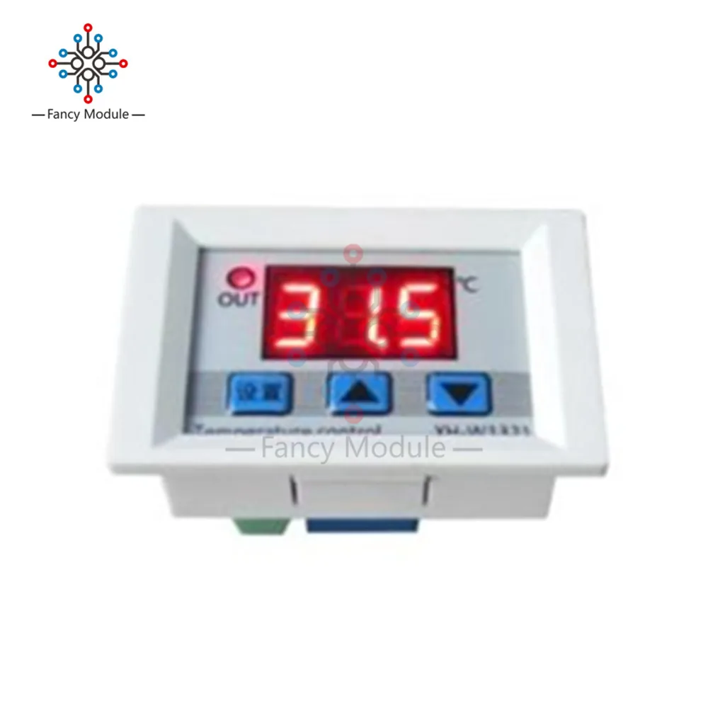 Цифровой светодиодный фонарик 10 А 12 В постоянного тока контроллер термостата