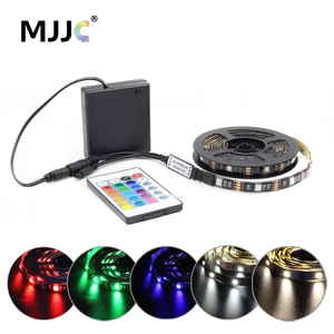 Светодиодная светильник аемая лента RGB 5050 2538 с батарейками, 5 В, 5 В