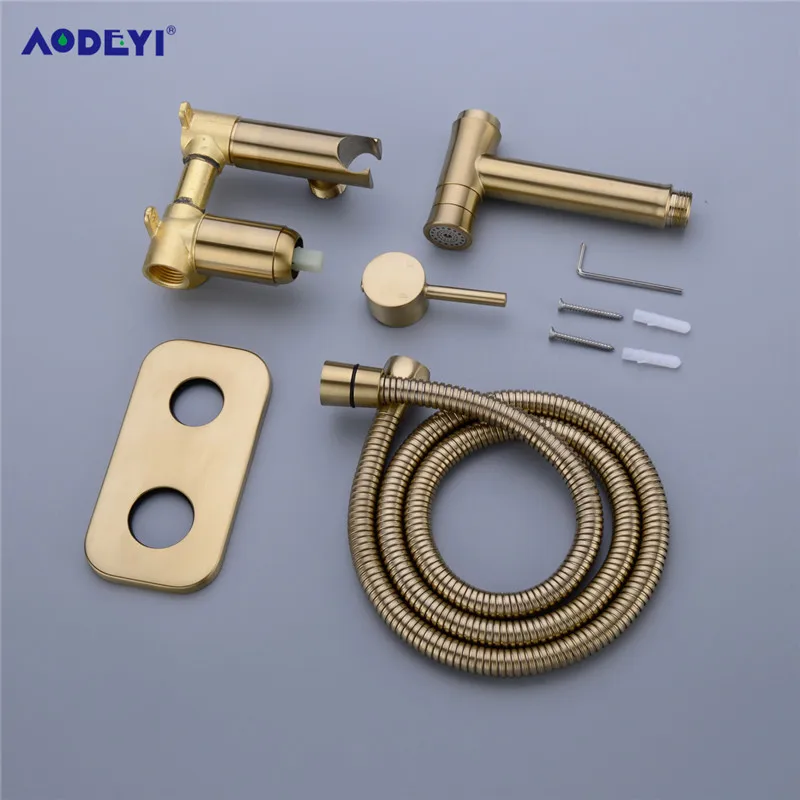 black bidet bathroom sink faucet sprayer set accessories for toilet ass anal shower seat portable handheld water spray shattaf free global shipping