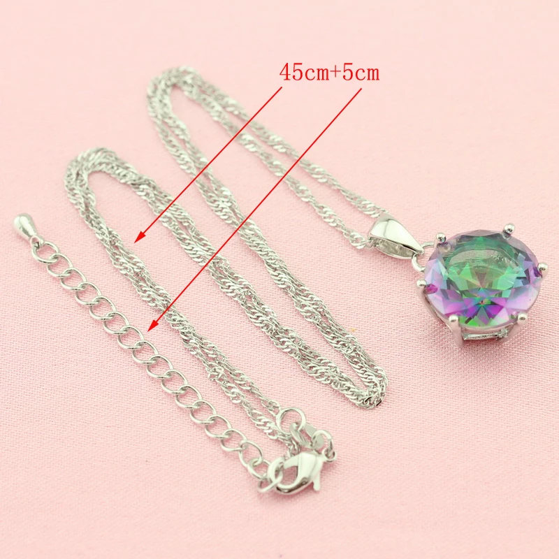 WPAITKYS разноцветные ювелирные украшения из кубического циркония серебряного