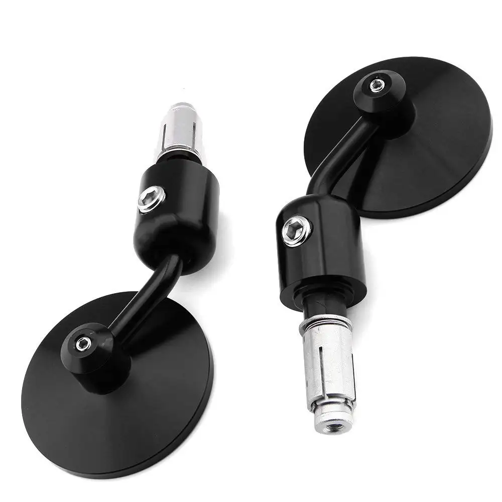 Круглый 7/8 &quotРучка Бар Конец мотоцикла боковые зеркала для Yamaha Sport FZ8 FZ 07 09 Honda Kawasaki