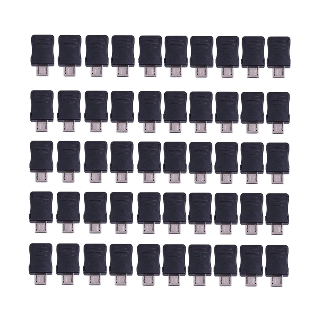 Лидер продаж 2019 50 шт./компл. Micro USB 5 Pin T порт штекер разъем пластиковый чехол DIY для