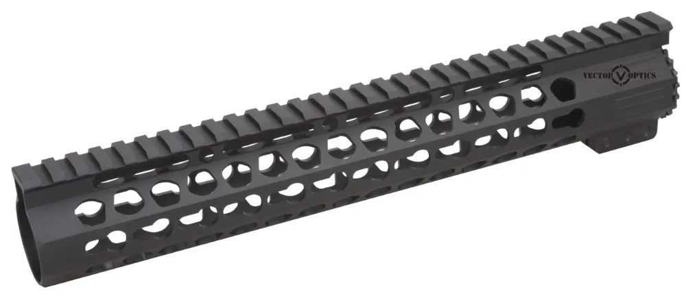Тактический AR 15 Slim KeyMod 12 дюймов тактический свободный поплавок наручник Picatinny