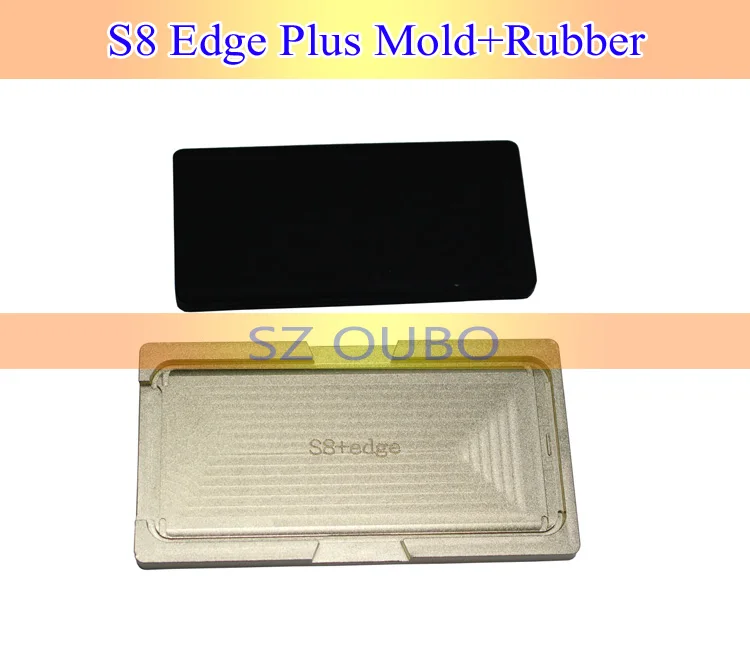 Выравнивание формы для S8 Edge Plus силиконовые ламинирования резиновые Pad ЖК-дисплей