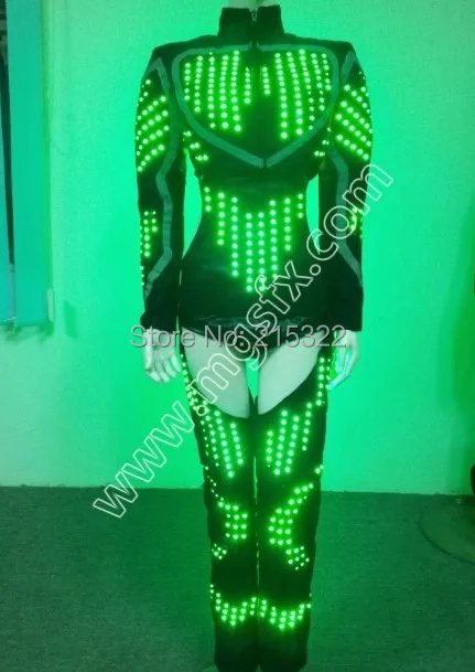 LED танцевальный костюм/LED платье/LED костюмы/LED костюм для женщин | Тематическая