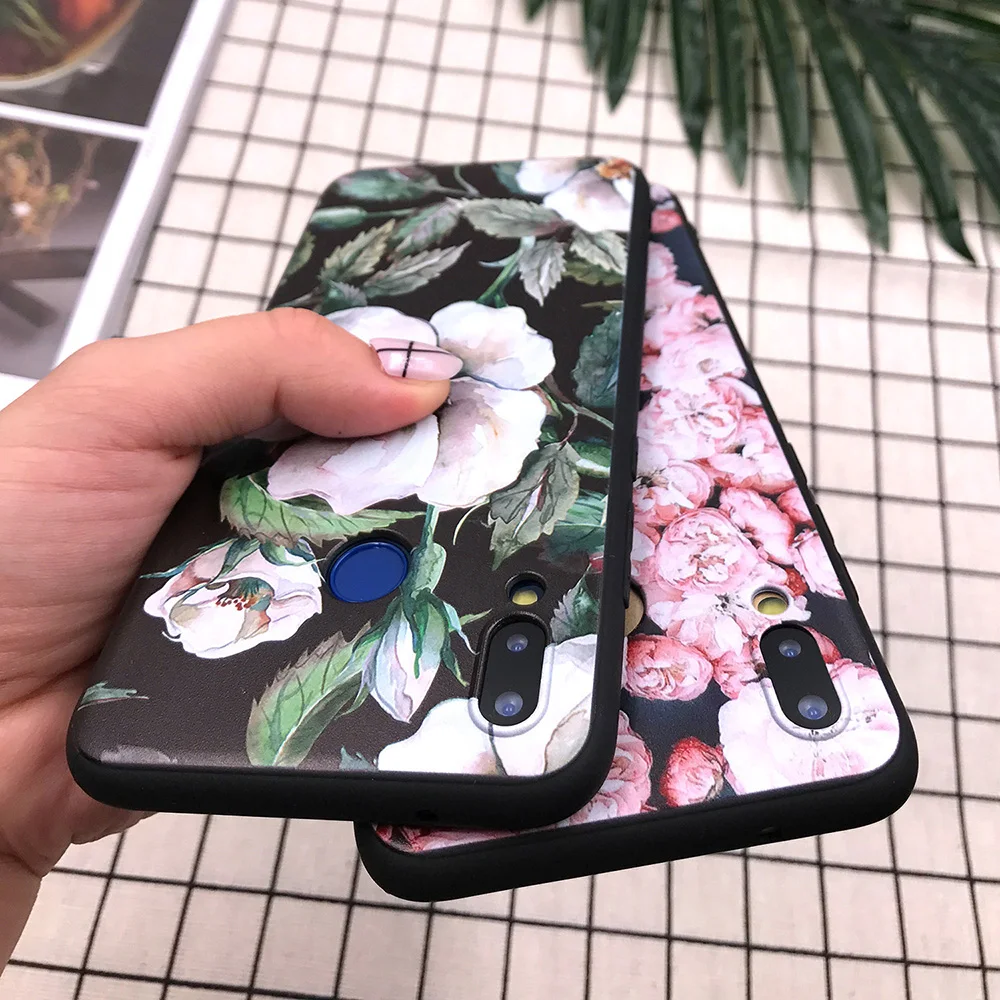 Чехол для Huawei P20 Lite чехол с цветами P9 2017 P8 P10 Pro Plus Honor 9 Mate 10 чехол|Бамперы| |